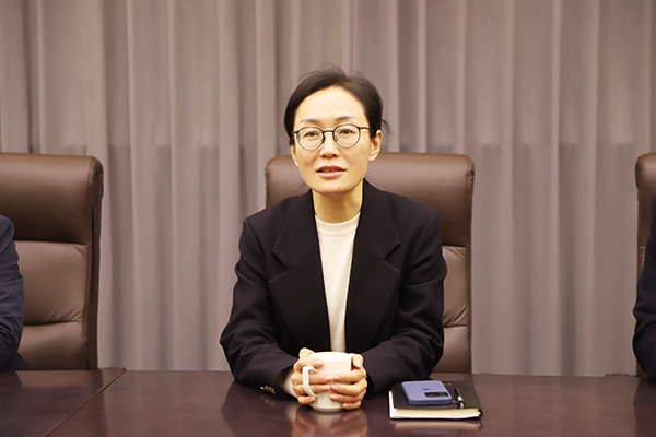 江阴市副市长六扬来我集团走访调研